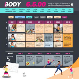 An engaging digital fitness program designed for 'Body 5