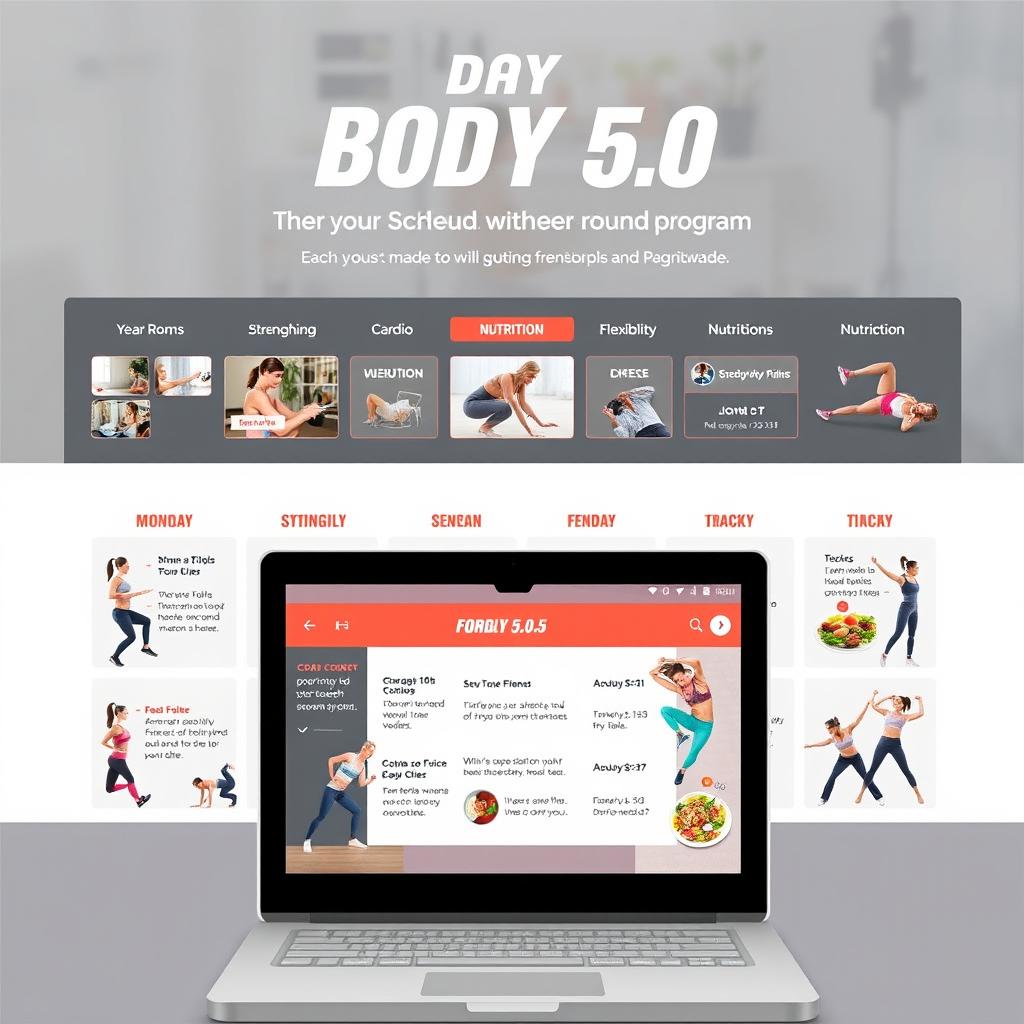 An engaging digital fitness program designed for 'Body 5