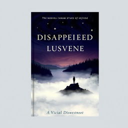 A captivating cover design for a novel centered around the theme of disappearance and intrigue