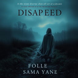 A visually striking cover design for a novel about a person who disappears for a decade and then mysteriously returns