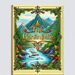 A beautifully designed book wrapper featuring an intricate and artistic cover illustration