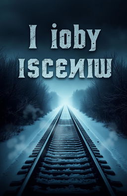 A chilling book cover for the title 'Я иду искать' (I'm Going to Search) in a horror style