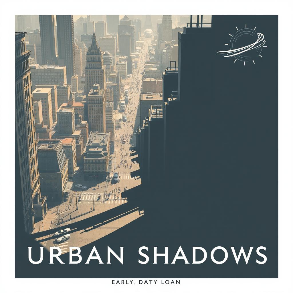 An evocative and atmospheric poster for the short film 'Urban Shadows'