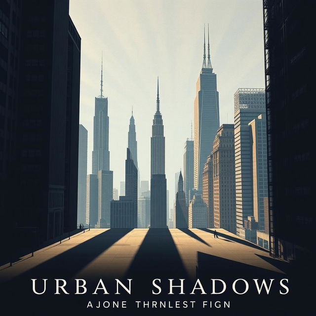 A striking poster for the short film 'Urban Shadows'