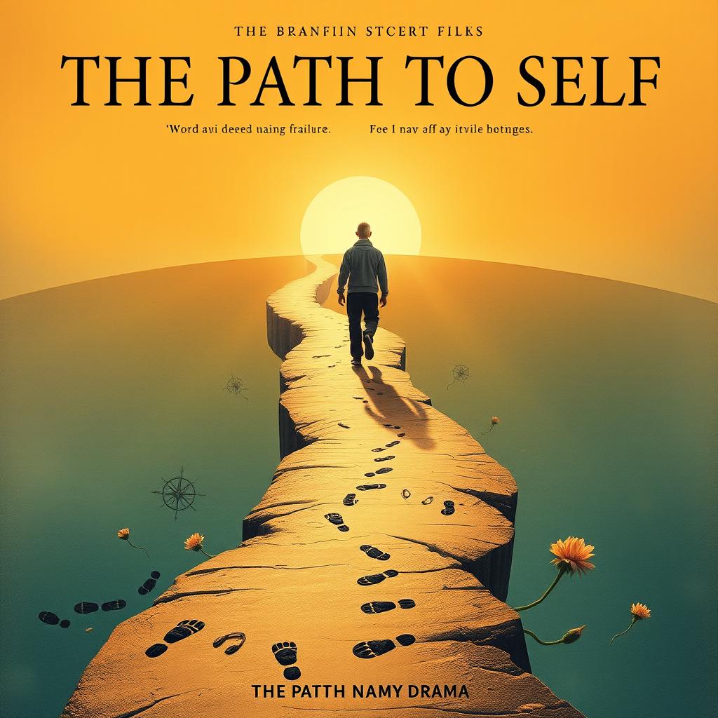 A captivating poster for the short film 'The Path to Self'