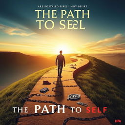 An evocative poster for the short film 'The Path to Self'