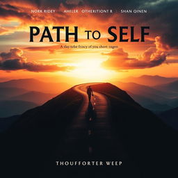 A visually striking poster for the short film 'Path to Self'