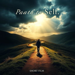 A stunning poster for the short film 'Path to Self'