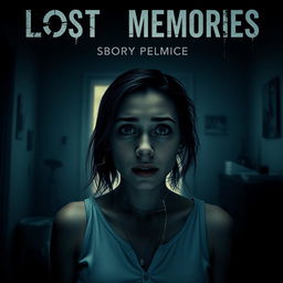 A movie poster for the short film 'Lost Memories', which is a psychological thriller