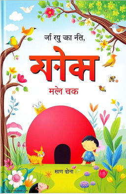 A beautifully designed book cover for "கவிபாரதி" featuring the subtitle "சிறுவர் பாடல்கள்" by author "ப தமிழ்செல்வன்"