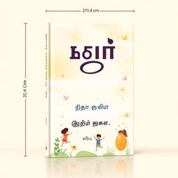 A beautifully designed book cover for 'கவிபாரதி' which features the title prominently at the top in elegant Tamil script