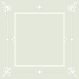 An artistic book front cover frame that combines modern aesthetics with classic elements, featuring clean lines and minimalistic design