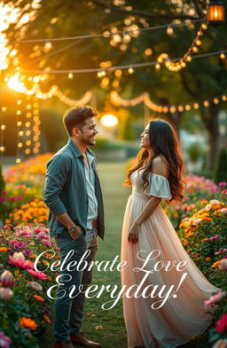 A romantic and enchanting advertisement themed around love