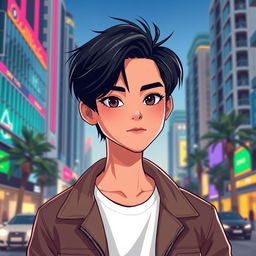 An avatar design inspired by a character from a TV show