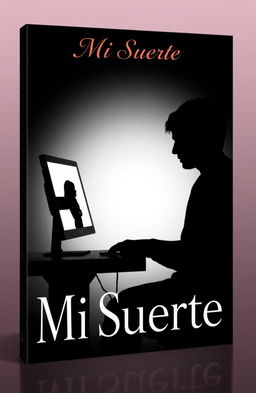A striking book cover design for a novel titled 'Mi Suerte'