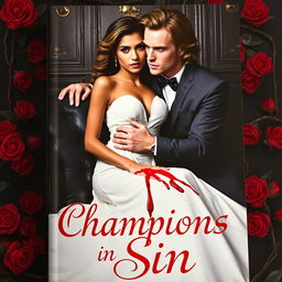 A beautifully designed book cover featuring a stunning girl with high cheekbones, brown curls, dark skin, and captivating brown eyes seated elegantly on a black quilted sofa