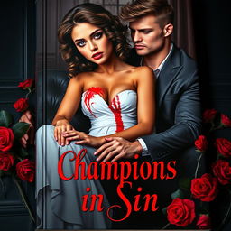 A visually striking book cover with a beautiful girl in the upper half, showcasing high cheekbones, brown curly hair, dark skin, full lips, and brown almond eyes