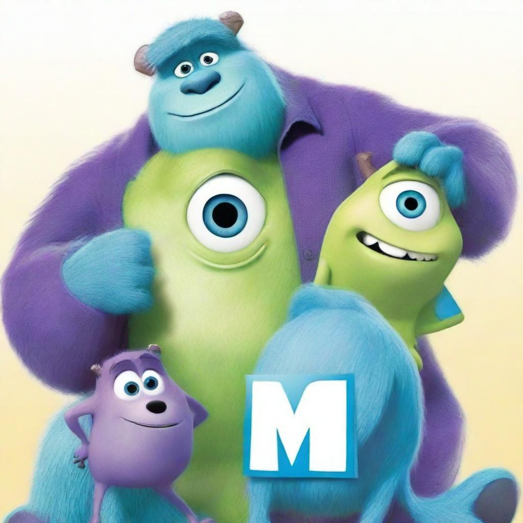 Generate an image of a poster for Monsters Inc. 3 movie