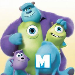 Generate an image of a poster for Monsters Inc. 3 movie