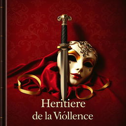A delicate mask symbolizing seduction, representing Donna, prominently displayed