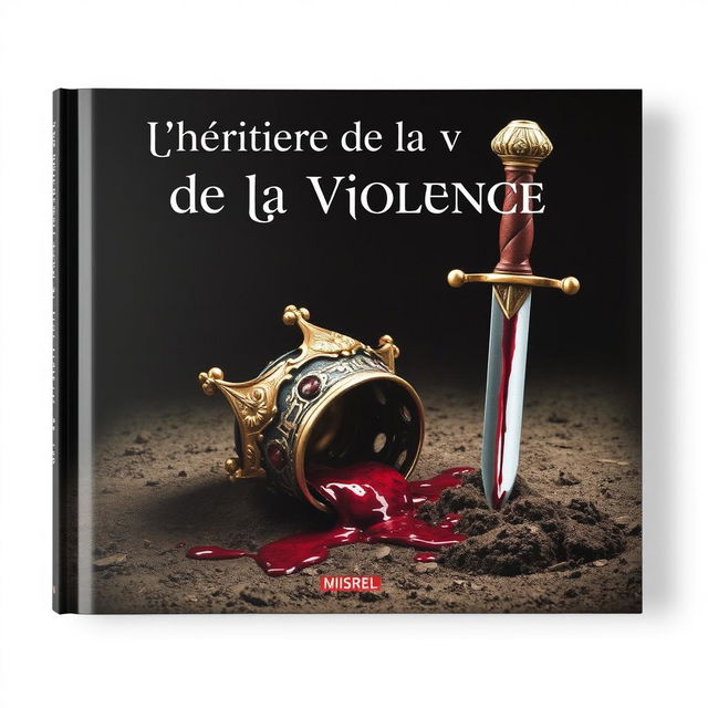 A book cover titled 'L'Héritière de la Violence'