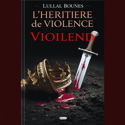 A book cover titled 'L'Héritière de la Violence'