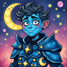 An imaginative illustration of a guy with a quirky and weird personality, depicted in an eye-catching way that captures his eccentric nature