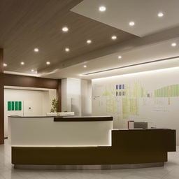 Design a receptionist building integrated with a public service information system