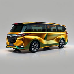 An original design for a luxury MPV (Multi-Purpose Vehicle) that combines elegance and functionality