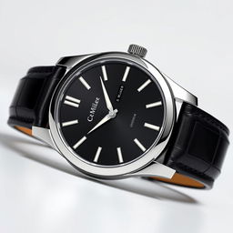 A stunning watch design for men by the brand 'Cat Miller', showcasing a luxurious and modern aesthetic
