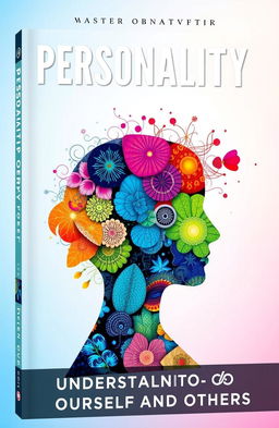 A visually captivating book cover that represents the theme of personality