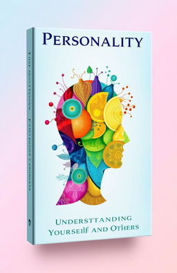 A visually captivating book cover that represents the theme of personality