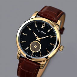 A luxury men's automatic watch design tailored for sophisticated tastes