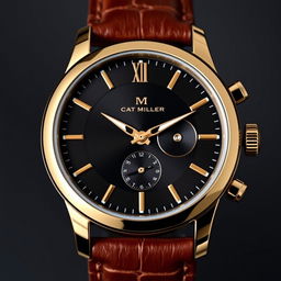 A luxury men's automatic watch design tailored for sophisticated tastes