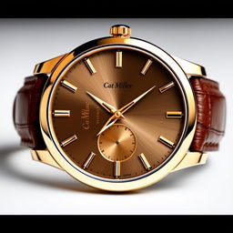 A luxury men's automatic watch design tailored for sophisticated tastes
