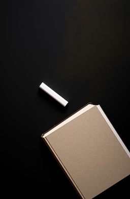 A minimalist scene featuring a smooth black surface with a hint of darkish yellow overlay