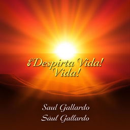 An image showcasing a radiant sunrise with warm colors illuminating a landscape that symbolizes light and new beginnings