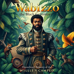 A book cover design for 'Wabrizzo the Black Colonizer'