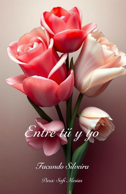 A sophisticated and elegant artwork titled 'Entre tú y yo'