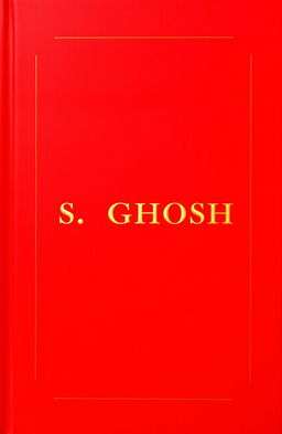 A classic red book cover featuring the name 'S