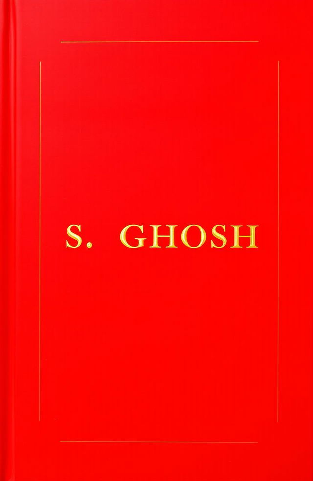 A classic red book cover featuring the name 'S