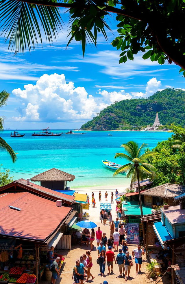 A stunning travelogue capturing the vibrant beauty of Phuket, Thailand