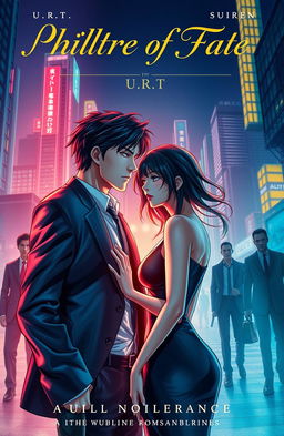 A captivating book cover for 'Philtre of Fate' by U