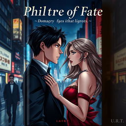 A captivating book cover for 'Philtre of Fate' by U