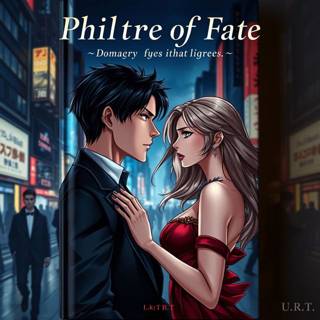 A captivating book cover for 'Philtre of Fate' by U