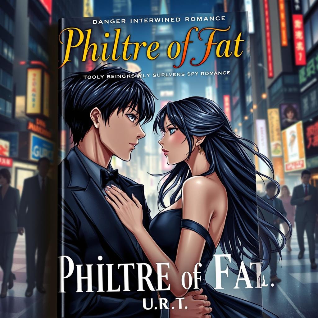 A captivating book cover for 'Philtre of Fate' by U