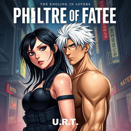 A stunning book cover for 'Philtre of Fate' by U