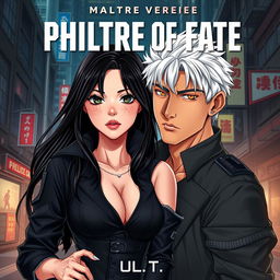 A stunning book cover for 'Philtre of Fate' by U