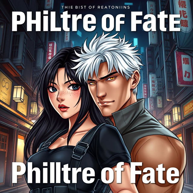 A stunning book cover for 'Philtre of Fate' by U