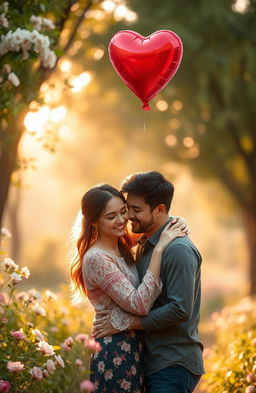 A warm and inviting scene depicting love in various forms